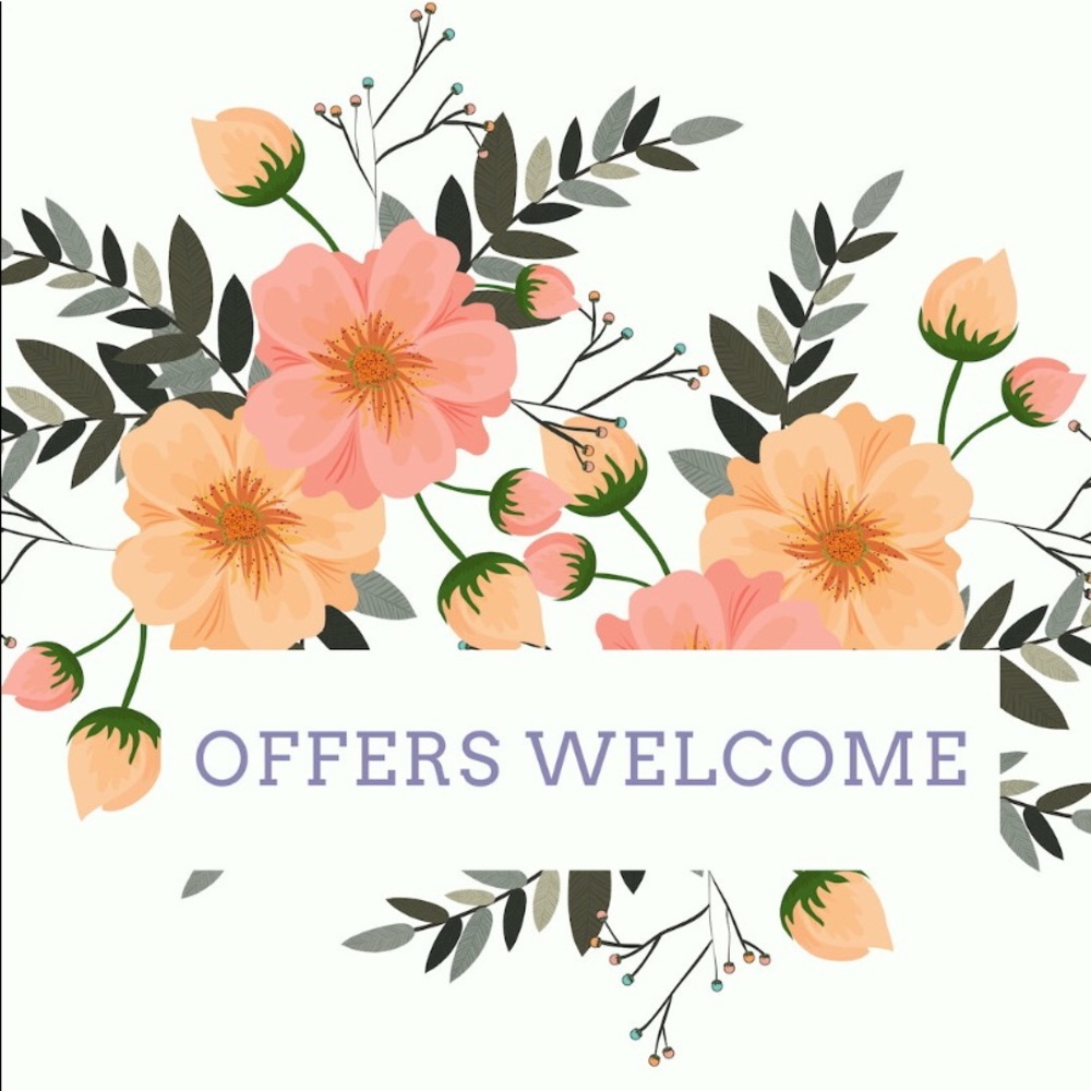 Considering offers on all items🤗